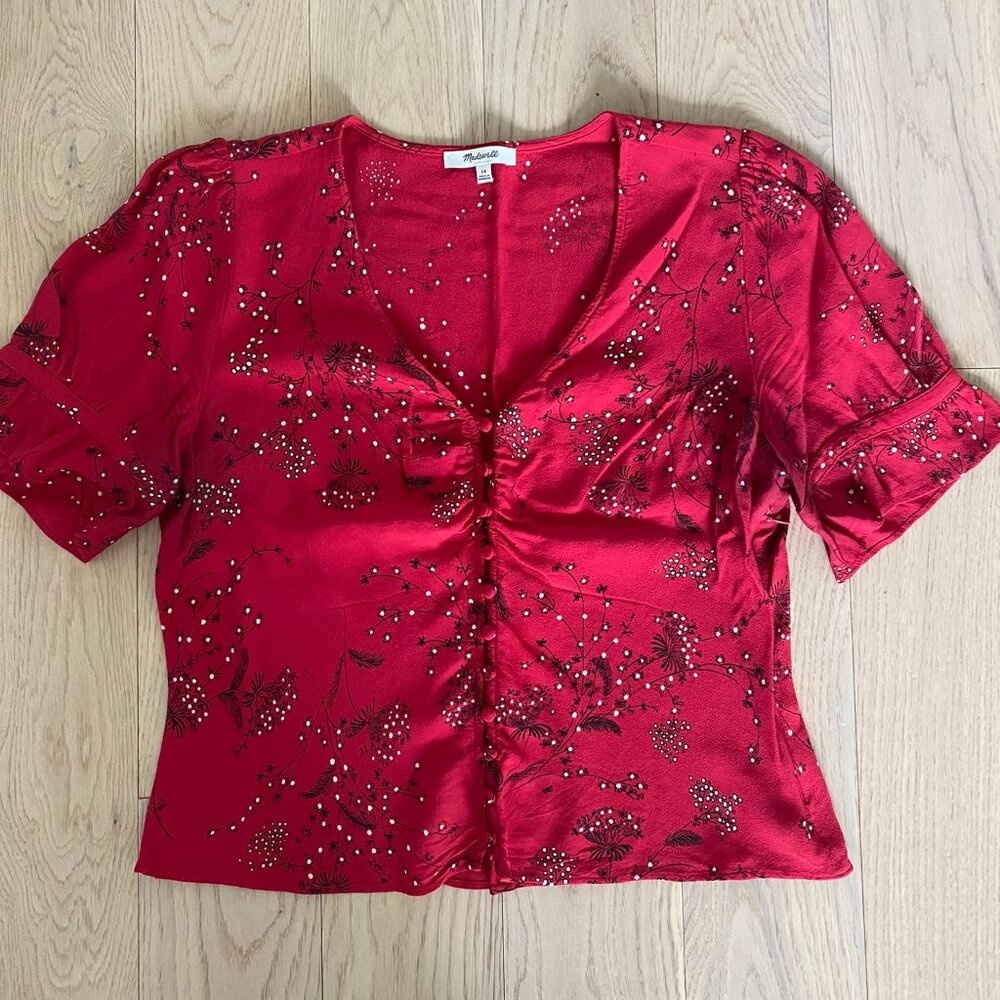 Madewell Printed Blouse